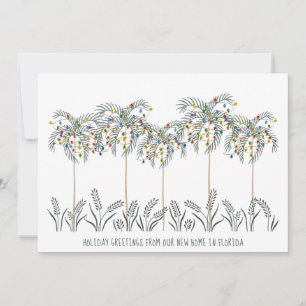 Holiday Moving Christmas Lights on Palm Trees Announcement