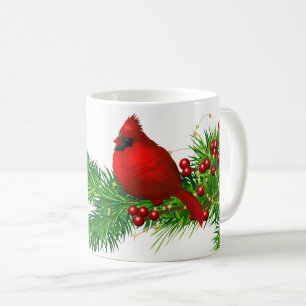 Holiday Mug-Cardinal Coffee Mug