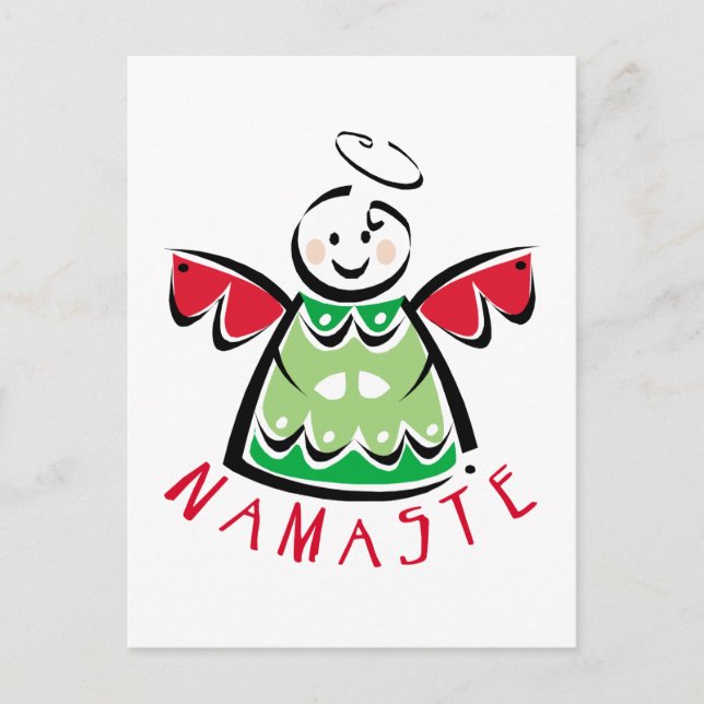 Holiday Namaste Angel (Front)