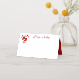 Holiday Name Place Card