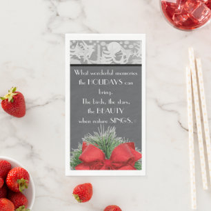 HOLIDAY NAPKIN