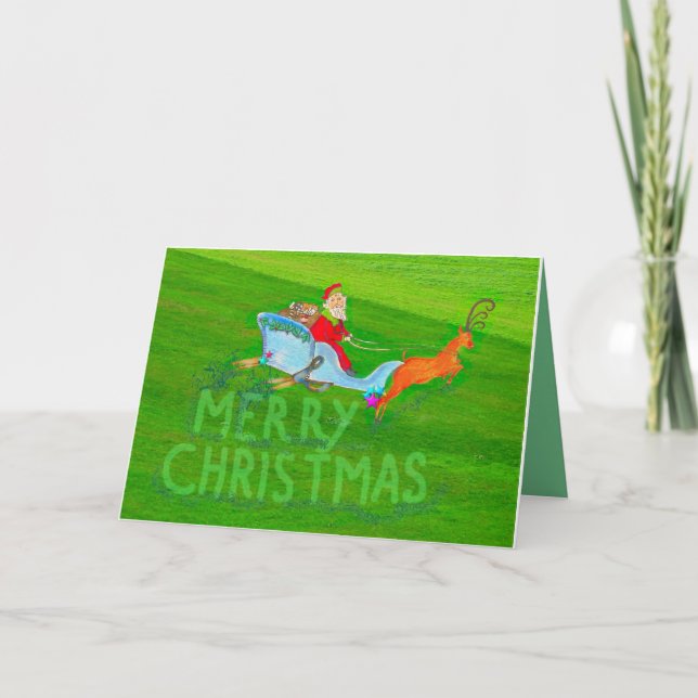 Holiday New Year 2016 Thank You for lawn service (Front)