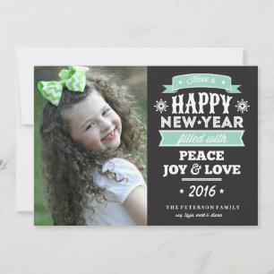 Holiday / New Year Photo Card Greetings