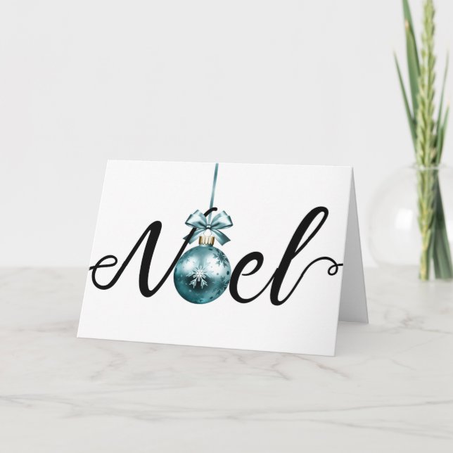 Holiday, Noel Christmas Card (Front)