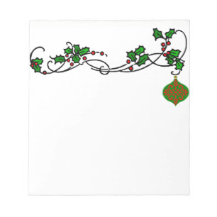 Holiday Note Pad