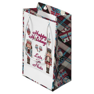 Holiday Nutcracker Lets Go Nuts Gift Bag