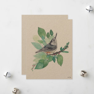 Holiday Nuthatch Bird