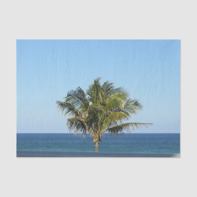 Holiday Ocean Waves  Tissue Paper (Front)