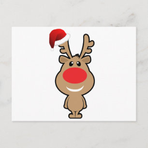 Holiday of funny Christmas santa