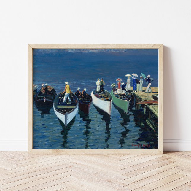 Holiday on the Hudson | George Luks Poster (Creator Uploaded)