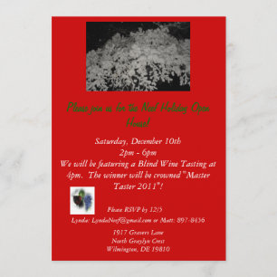 Holiday Open House Invitation