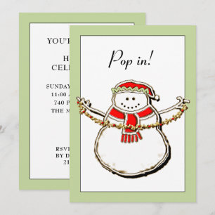 Holiday Open House Invitation