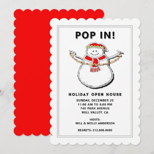 Holiday Open House Invitation