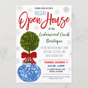 Holiday Open House Invitation