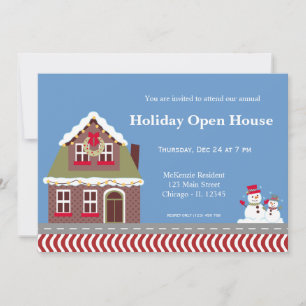 Holiday Open House Invitation