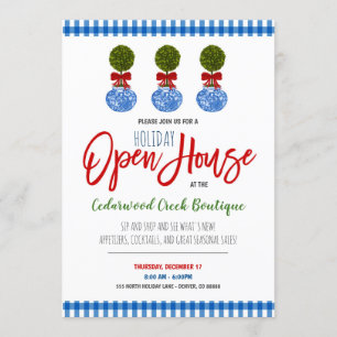 Holiday Open House Invitation