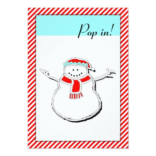 Holiday Open House invitation