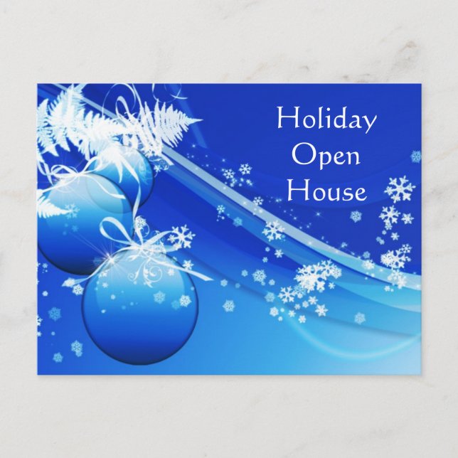 Holiday Open House Invitation (Front)