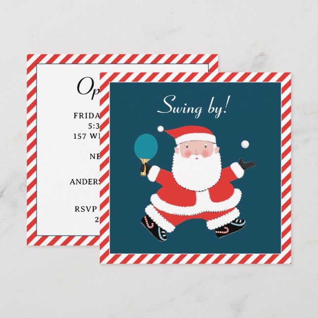 Holiday Open House Invitations (Front/Back)