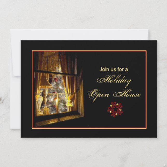 Holiday Open House Invitations (Front)