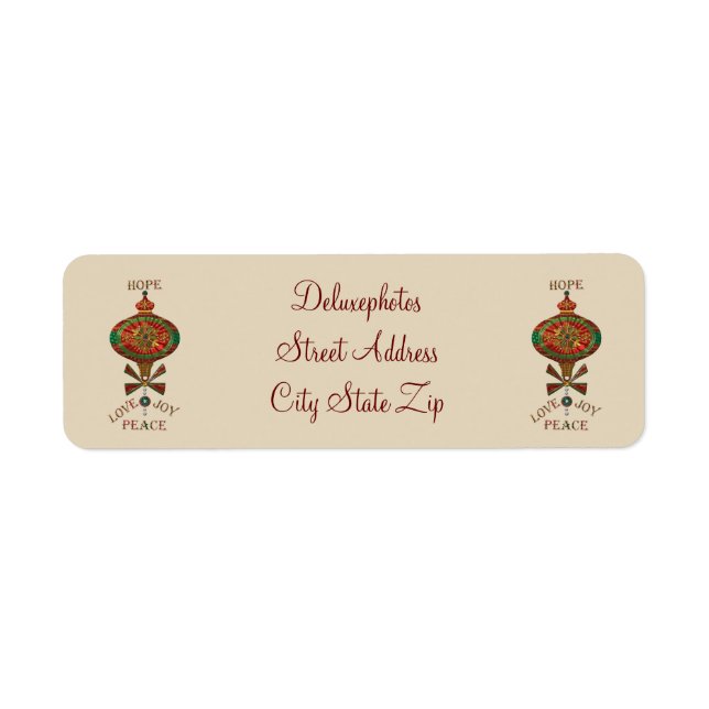 Holiday Ornament (Front)