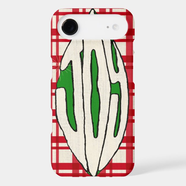 Holiday Ornament Joy Case-Mate iPhone Case (Back)