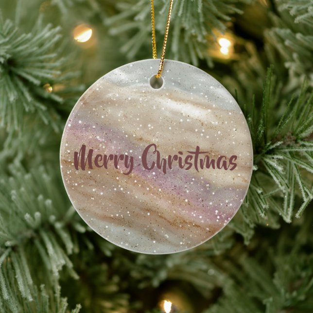 Holiday Ornament – Merry Christmas or Your Message (Tree)