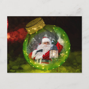 Holiday Ornament Template Postcard