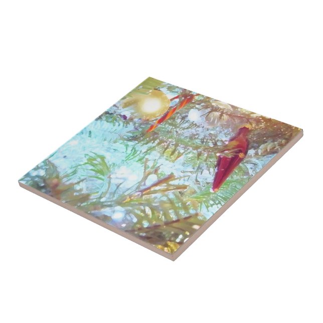 Holiday Ornaments in the Light Tile (Side)
