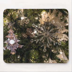 Holiday Ornaments Mouse Mat