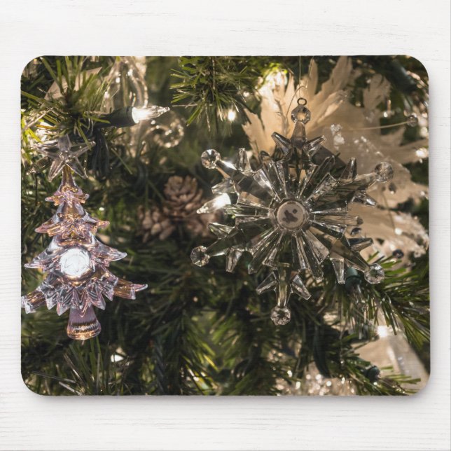 Holiday Ornaments Mouse Mat (Front)