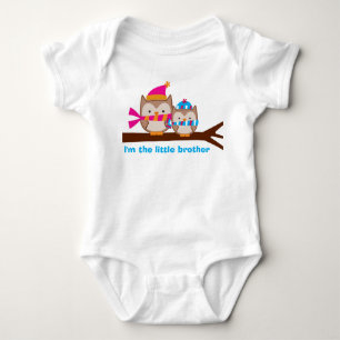 Holiday Owls Little Brother Sibling Tee