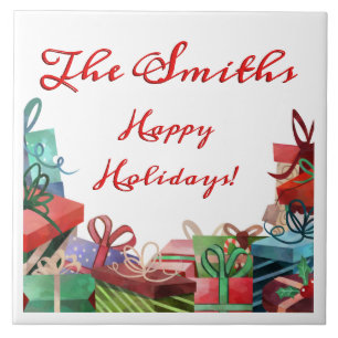 Holiday Package Personalised Tile