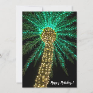 Holiday Palm Tree Holiday Card