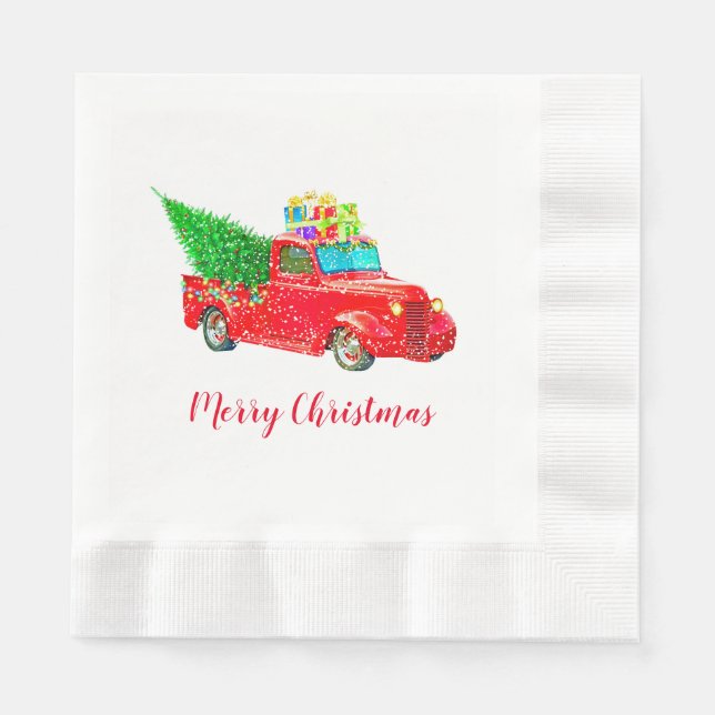 Holiday Paper Napkins (Front)