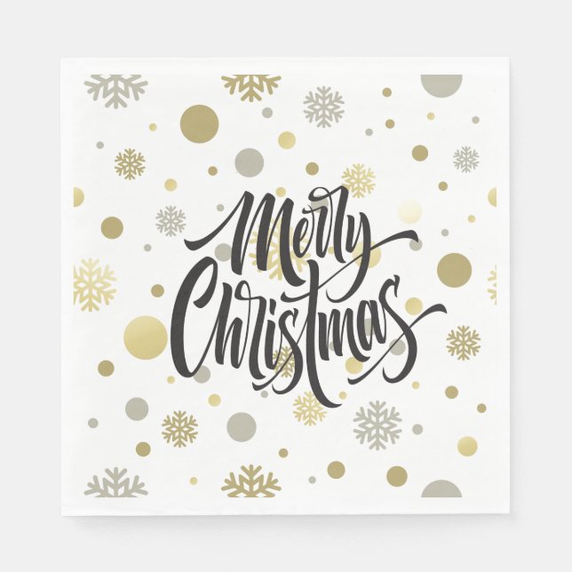 Holiday Paper Napkins (Front)