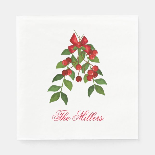 Holiday Paper Napkins (Front)