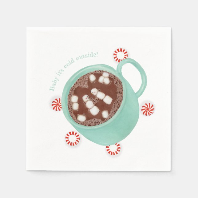 Holiday paper napkins (Front)