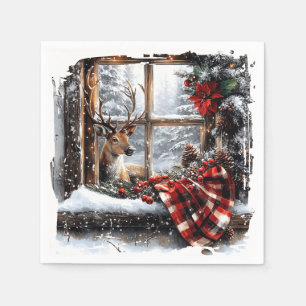 Holiday Paper Napkins 