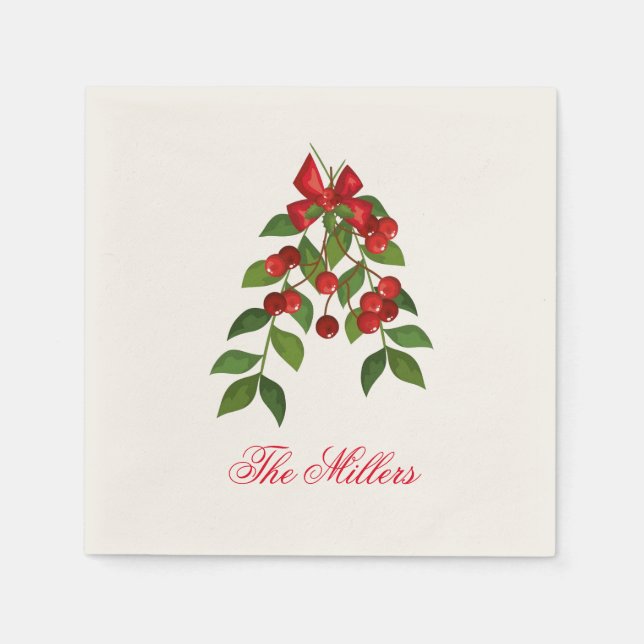 Holiday Paper Napkins (Front)