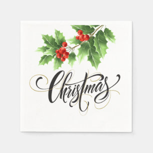 Holiday Paper Napkins