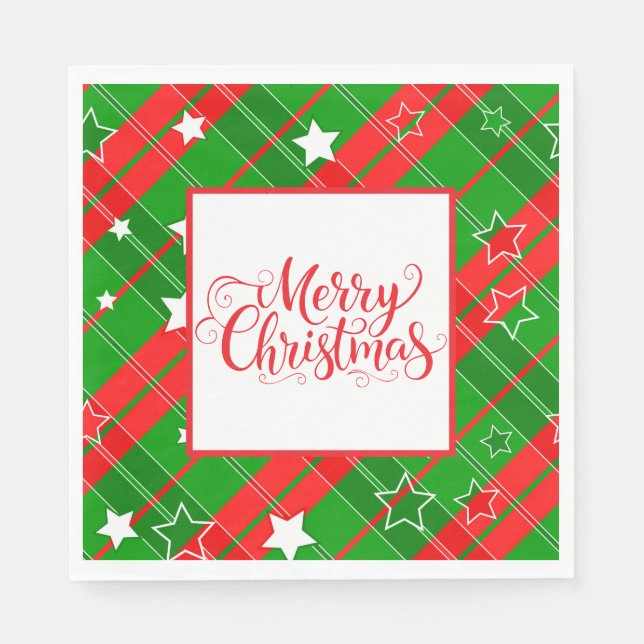 Holiday Paper Napkins (Front)