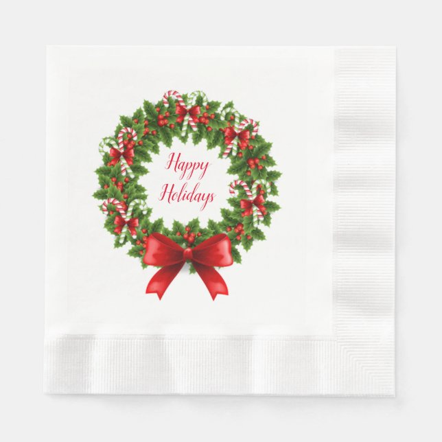 Holiday Paper Napkins (Front)