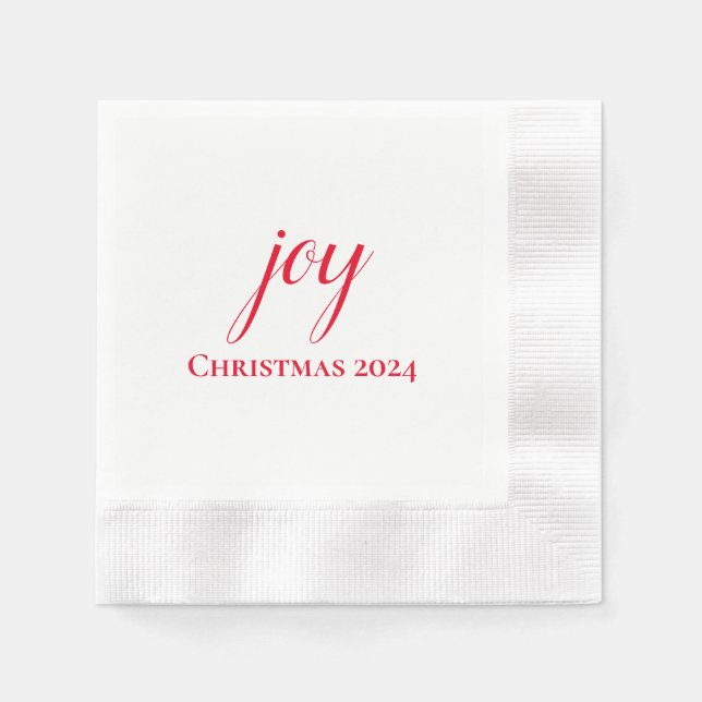 Holiday Paper Napkins (Front)