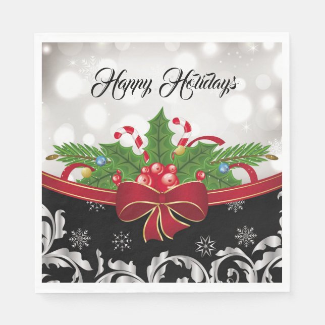 Holiday Paper Napkins (Front)