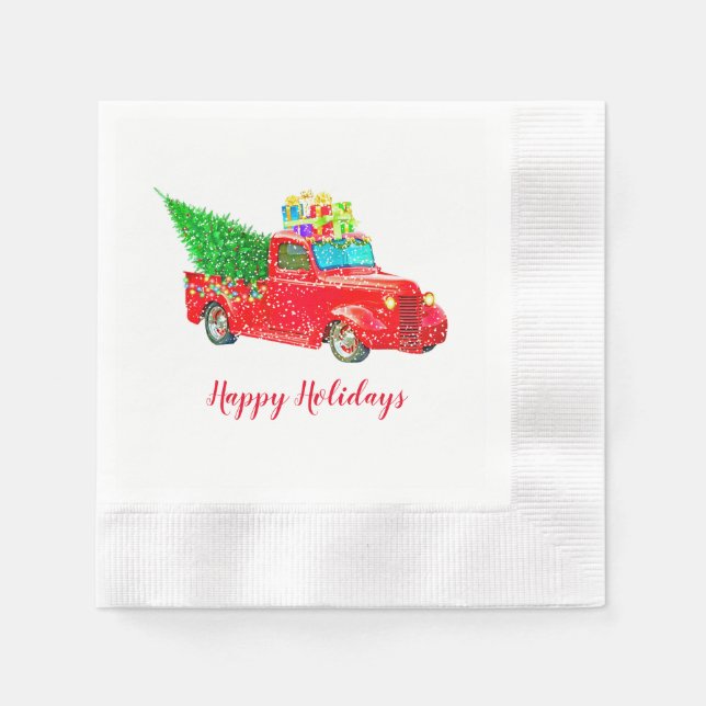 Holiday Paper Napkins (Front)