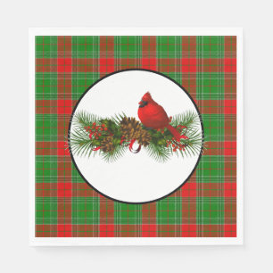 Holiday Paper Napkins-Cardinal Napkin