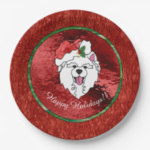 Holiday Paper Plate  Sammy Claus