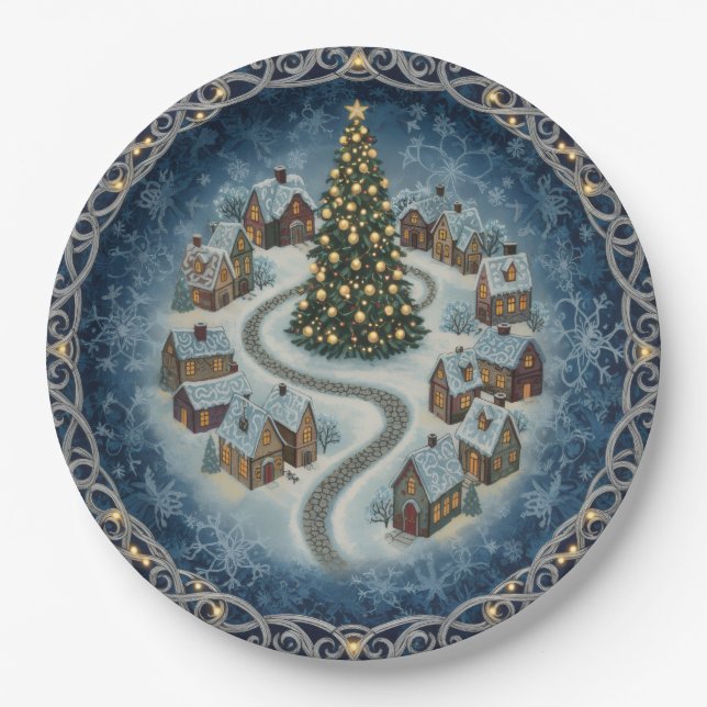 Holiday Paper Plates (Front)