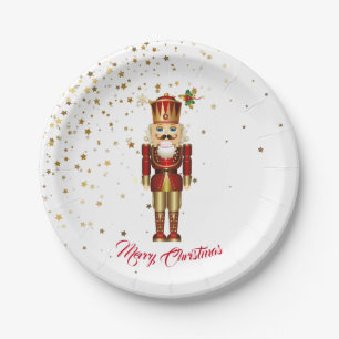 Holiday Paper Plates-Nutcracker Paper Plate